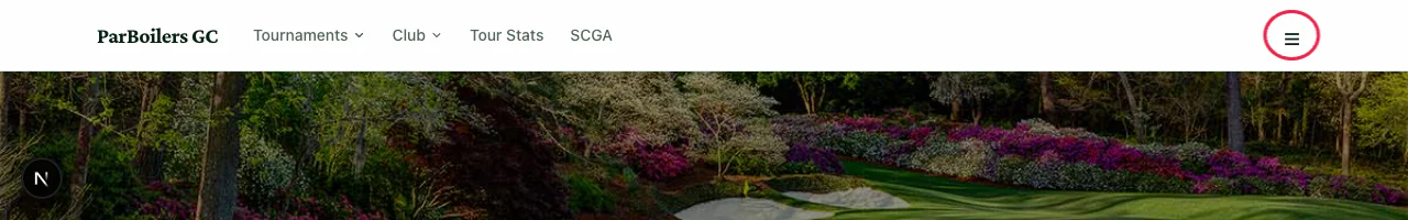 The ā° menu icon in the top-right corner